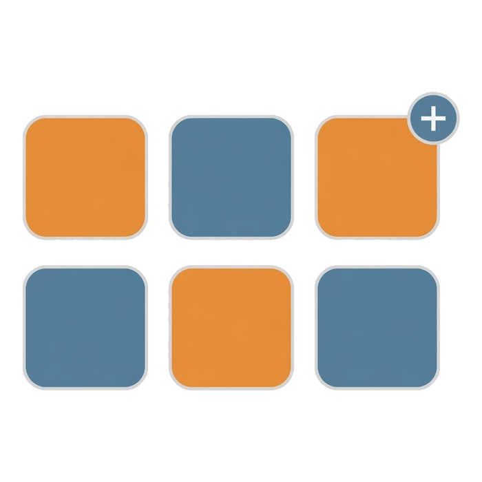 Six separate add-on products that can each be added on their own
