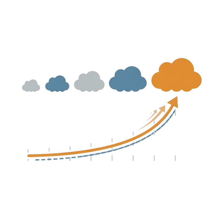 Capacity scaling up to meet rising traffic
