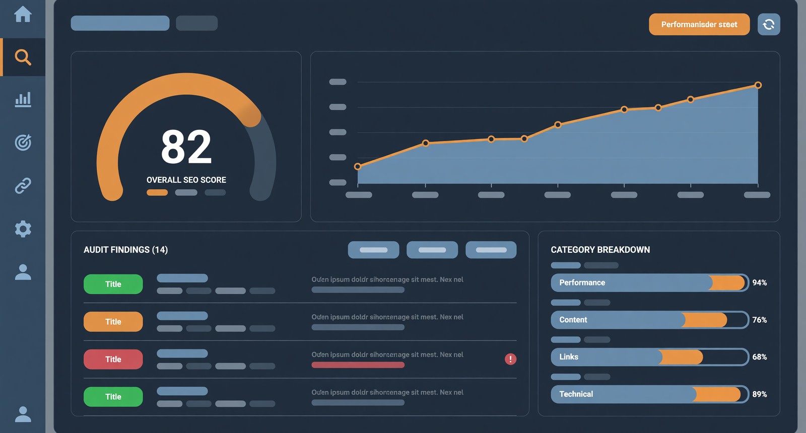 Website SEO Tool screenshot